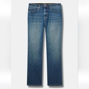 Baggy High Rise Straight Jeans